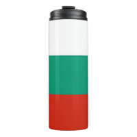 Thermal Tumbler with flag of Bulgaria
