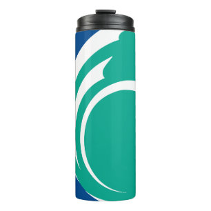 Thermal Tumbler with flag of Ottawa