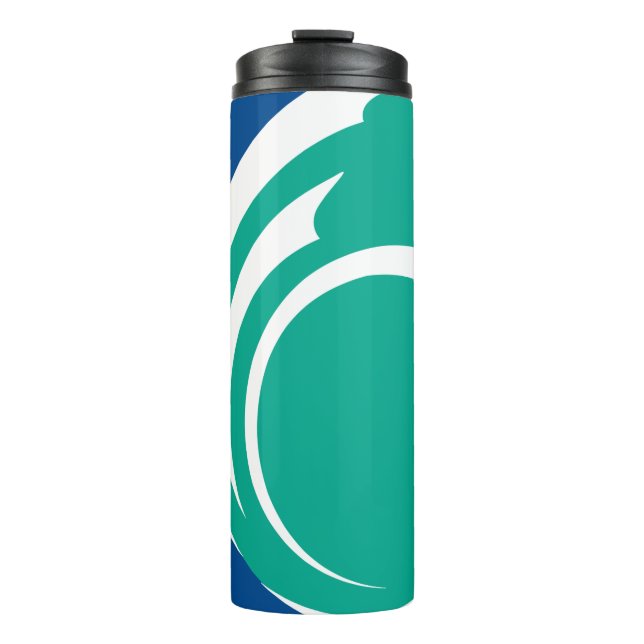 Thermal Tumbler with flag of Ottawa (Front)