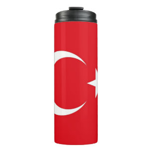 Thermal Tumbler with flag of Turkey