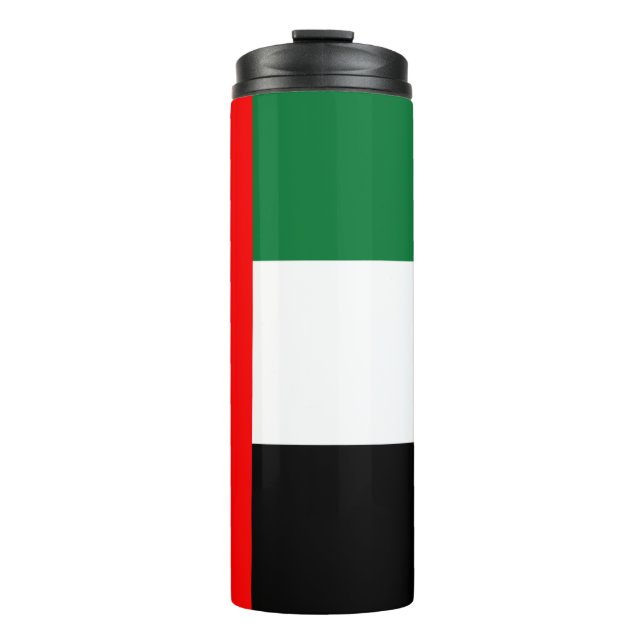 Thermal Tumbler with flag of UAE (Front)