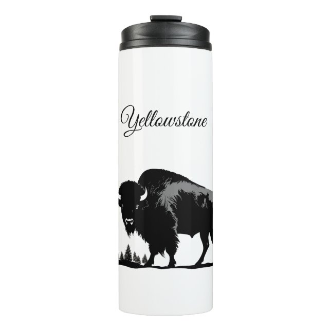 Thermal Tumbler-Yellowstone Buffalo Thermal Tumbler (Front)