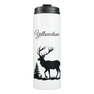 Thermal Tumbler-Yellowstone Elk Thermal Tumbler