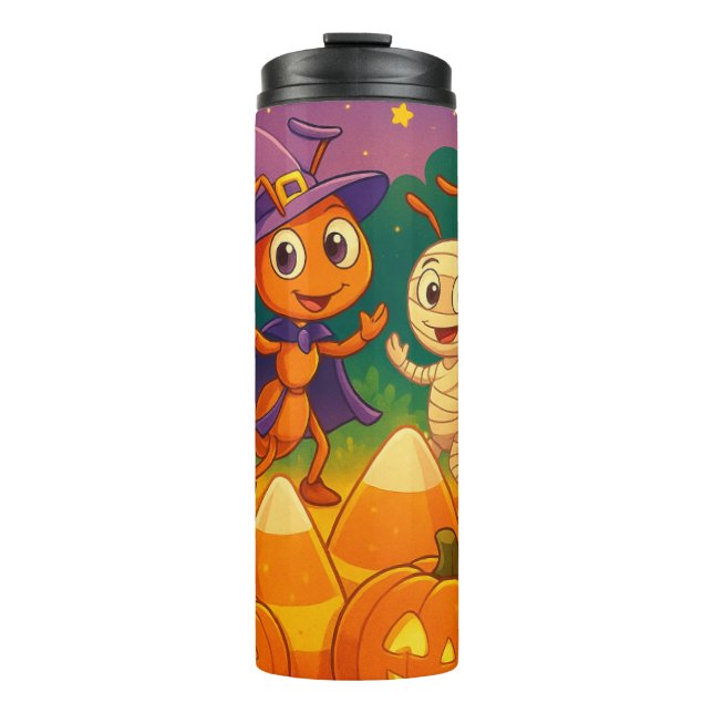 Thermal Tumblers - Halloween Ant party  (Front)