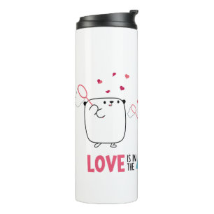 Thermal Vaso Mostropi: Love is in the air Thermal Tumbler