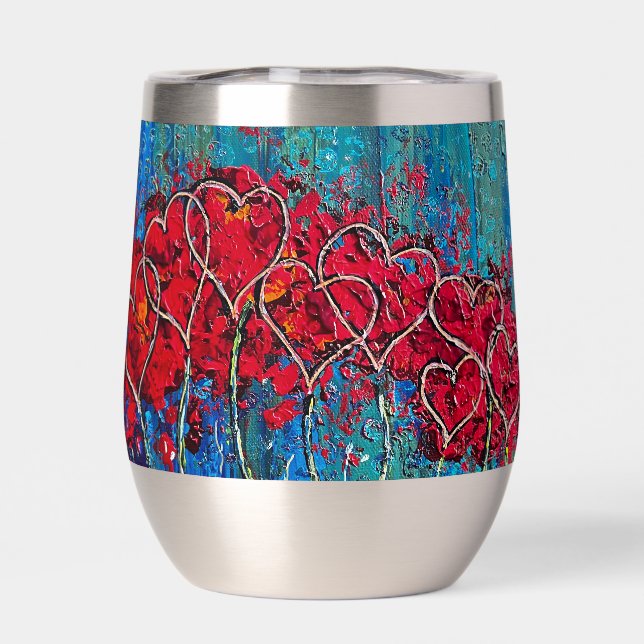 thermal wine tumbler hot or cold (Back)