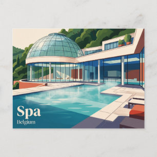 Thermes de Spa Belgium Postcard