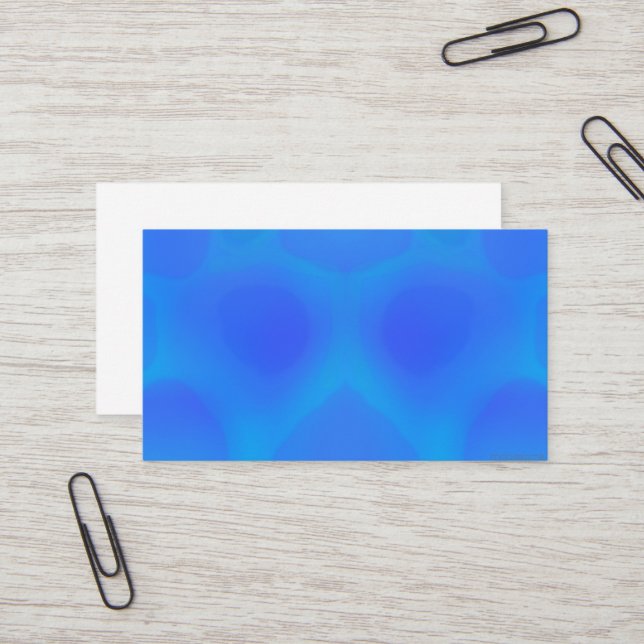 Thermo Winter Map Business Card (Front/Back In Situ)