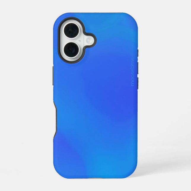 Thermo Winter Map  iPhone 16 Case (Back)