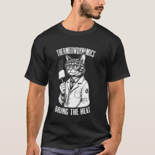 Thermodynamics Cat Thermeowdynamics Marshmallow Sc T-Shirt