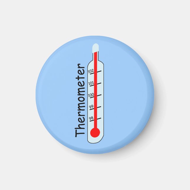 Thermometer Patient Check Temperature Hospital Magnet (Front)