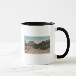 Thermopolis, WY - View of Big Horn Driveway Mug