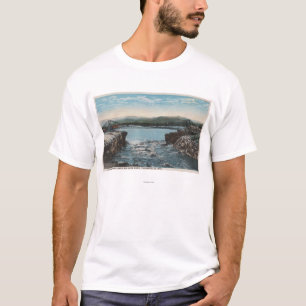 Thermopolis, WY - View of Bridge over Big Horn T-Shirt