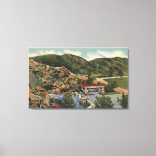 Thermopolis, Wyoming Canvas Print