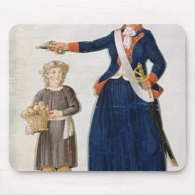 Theroigne de Mericourt Mouse Mat (Front)