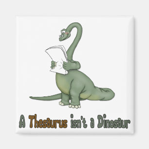 Thesaurus Dinosaur Magnet