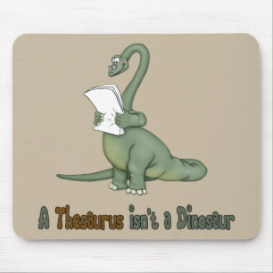 Thesaurus Dinosaur Mouse Mat
