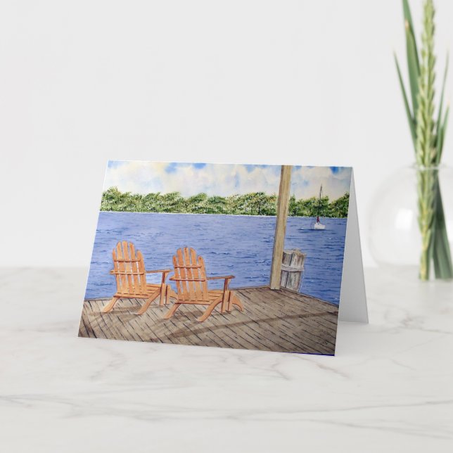 These Are the Good Times Greeting Card (Front)