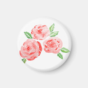 These are watercolor elegant magnet