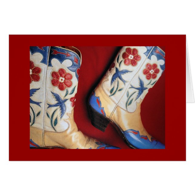 THESE BOOTS ARE MADE FOR CELEBRATING "50!" (Front Horizontal)