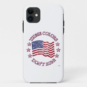 These Colours Don't Run! American Flag & Stars iPhone 11 Case