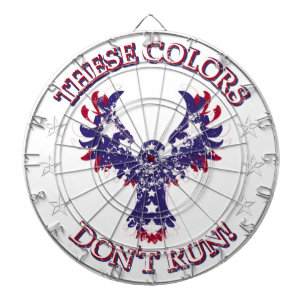 These Colours Don't Run! Eagle Stars & Stripes Dartboard
