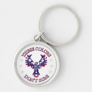 These Colours Don't Run! Eagle Stars & Stripes Key Ring