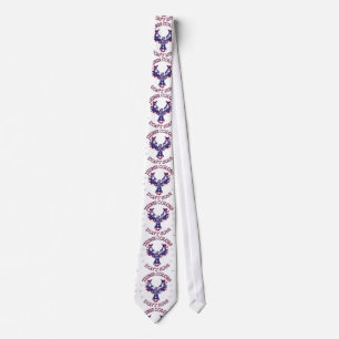 These Colours Don't Run! Eagle Stars & Stripes Tie