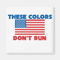 These colours dont run USA