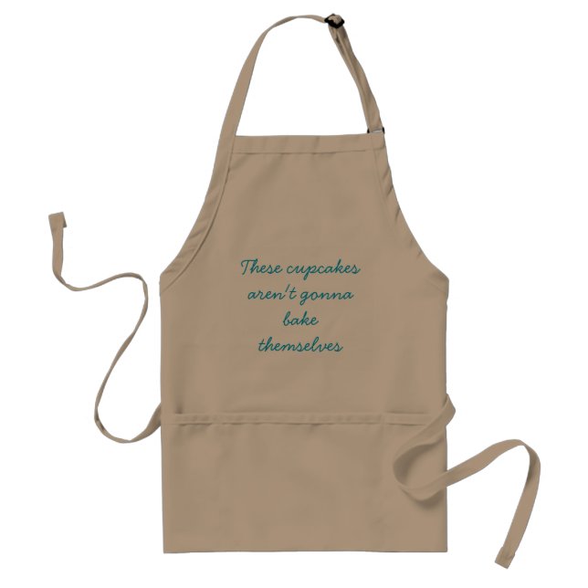 these cupcakes standard apron (Front)