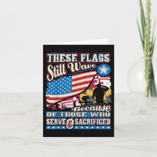 These Flags Still Wave Shirt, Maryland Memorial Da Card