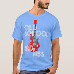 These Go To Eleven Old School Vintage Guitar graph T-Shirt
