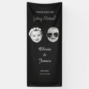 These Kids Are Getting Married, Childhood Photo  Banner