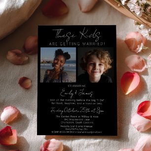 These Kids Are Getting Married Rehearsal Dinner Invitation