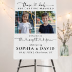 These Kids are Getting Married Rehearsal Sign Phot