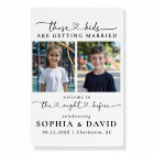 These Kids are Getting Married Rehearsal Sign Phot