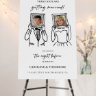 These Kids Are Getting Married Sign with Photo