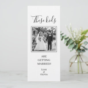 These Kids Are Getting Married, Wedding Invitation