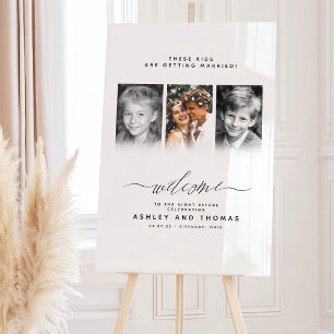 These Kids Are Getting Married Welcome Acrylic Sign