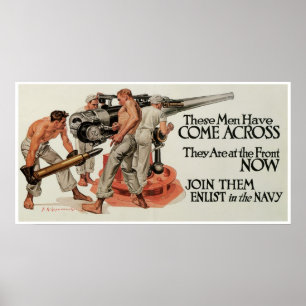 These Men Have Come Across Poster