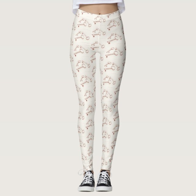 These Three Keys Leggings (Front)
