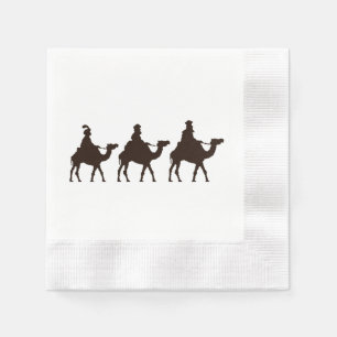 These Three Kings of Orient Are Christmas Drawing Napkin