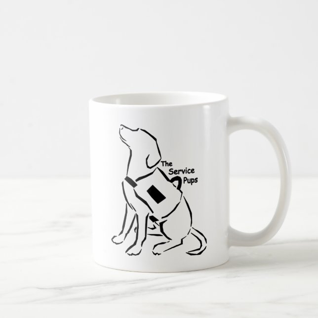 TheServicePups-Mug Coffee Mug (Right)
