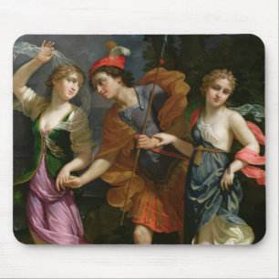 Theseus with Ariadne and Phaedra Mouse Mat
