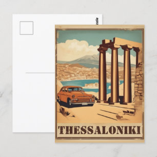 Thessaloniki city, Greece vocation souvenir Postcard