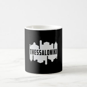 Thessaloniki Greece City Skyline Cityscape Gift Coffee Mug