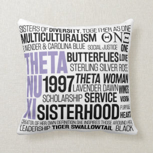 Theta Nu Xi Pillow