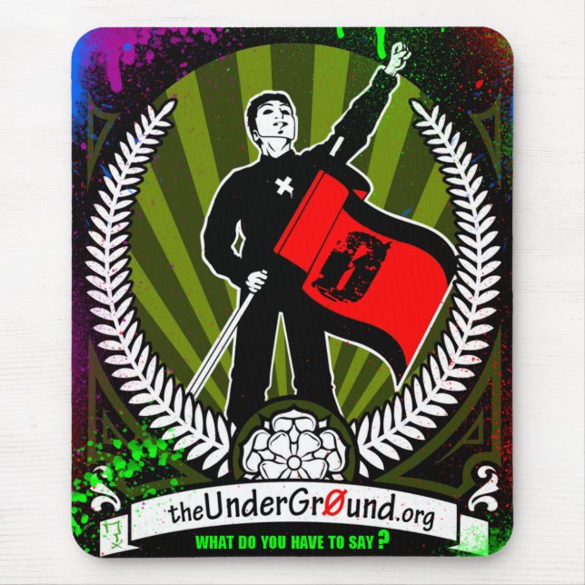 TheUnderGr0und Mouse Pad (Front)