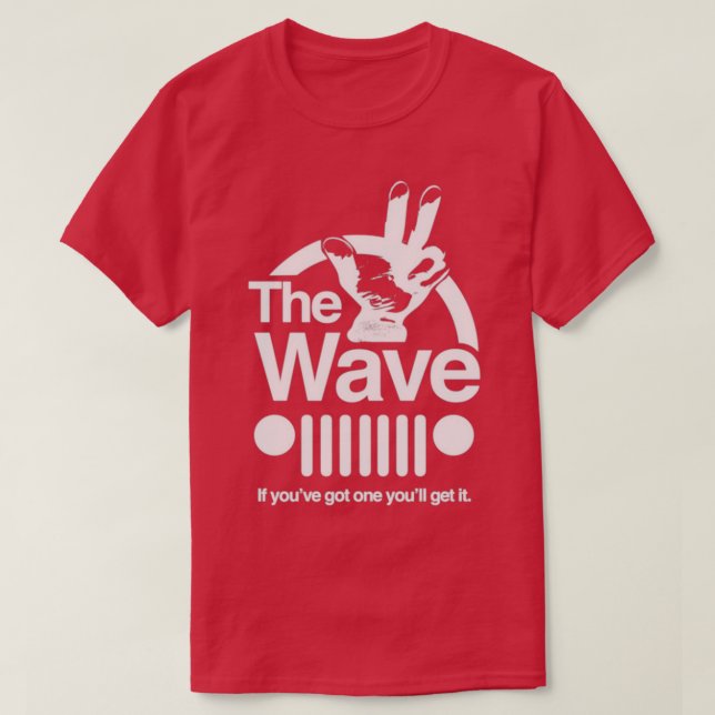 TheWaveSecretCodeforOffRoadSUVDistressed  T-Shirt (Design Front)