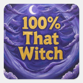 TheWitchLife  Square Sticker